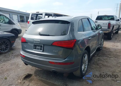 2016 Audi Q5 2.0T Premium from USA, damaged, VIN WA1L2AFP5GA086311